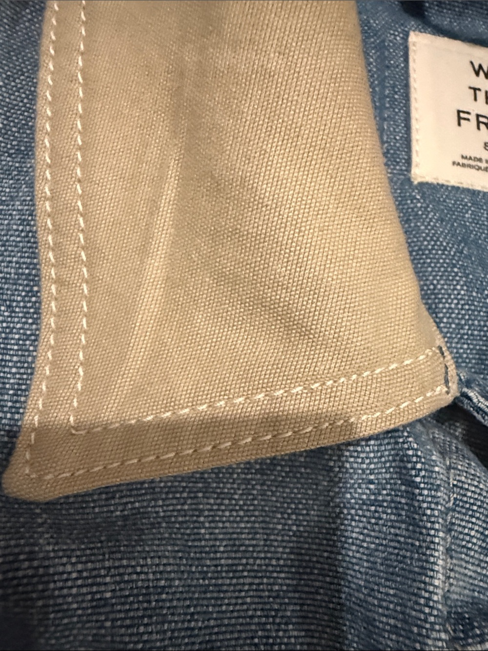 NWT We The Free Lemon Denim Jacket - Picture 6 of 10